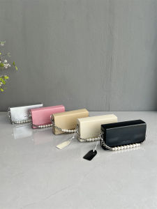 Fashionable Leather Mini Square Bag Chain Design Cute Small Size Womens Handbag Stylish Bag Affordable Price End of Line Stock