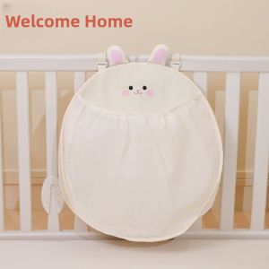 Baby Fence Storage Basket Crawling Mat Toy Organizer Doll Net Pocket Universal Infant Play Yard Storage Bin Child Room Accessory