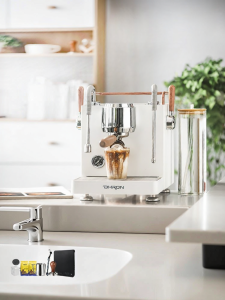 「China Plug」Dhron | Steam Espresso Machine for Commercial Use