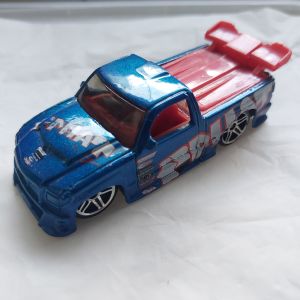 biru mainan mobil Hot Wheela Super Tuned ( First Edition )