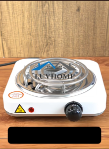 LUVHOME 1000W/2000W Portable Electric Stove Single Double Burner Hot Plate Fast Heating Kitchen Appliance for Home Dorm
