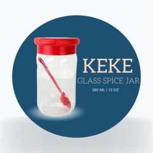 KEKE Jar Kaca Mini 150 mL | Toples Beling Mini Kedap Udara | Air Tight