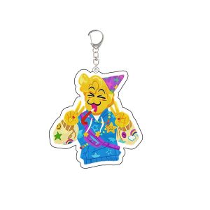 Bandai | For Game Regretevator Poob Pest Split Bive Gnarpy Lampert Infected Folly Acrylic Keychain Cute Backpack Pendant Festival Gift