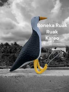 Patung Ruak Ruak Kareo Mirip Asli