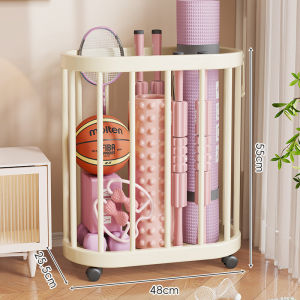 evesigar | High Capacity Movable Gym Storage Rack