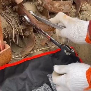 ประแจแหวนข้างปากตาย ประแจเลื่อน ประแ0 ขันสกรูคลายสกรู ลูกบล็อค ขันน็อต ประแจแหวนข้างแหวน ขนาด 8-32mm