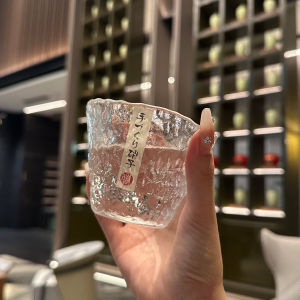 High-End Japanese Style Glass Gongfu Tea Cup Single Owner Cup Home Use Guest Tea Bowl for Brewing And Serving Tea