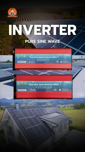 C.T.L CTL อินเวอร์เตอร์ Pure Sine Wave 12V รุ่น 1600W  รุ่น 3200W ป้องกันโอเวอร์โหลด ป้องกันกระแสไฟเกิน  รับประกันคุณภาพ 1 ปีเต็ม  ของแท้ สินค้าพร้อมส่ง