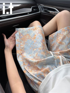 izzue | American Tie-dye Printed Cool Breathe Quick Drying Shorts