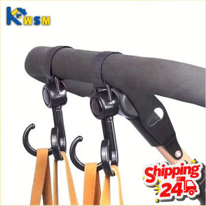Universal Cart Hook for Bike Wheelchair Shopping Electric Scooter Heavy Duty Swivel Hanger Durable Mobility Aid Accessory