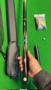 LIVEX 10mm Small Tip Pool Cue | 3/4 Split for Snooker/8-Ball/Nine-Ball American 16-Ball