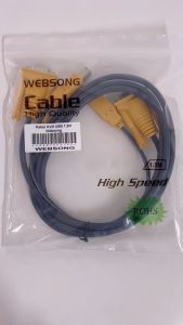 Kabel KVM USB (VGA USB Printer) 1.5M Websong