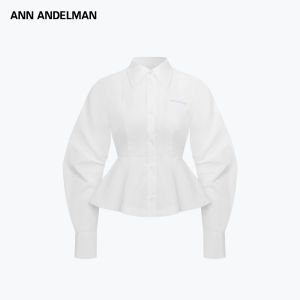 ANN ANDELMAN | Spring New Umbrella Hem Waist-Cinching Casual Shirts