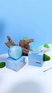 ครีมโสม จันทร์เจ้า กลูต้า ( เซต 6 กล่อง ) Chanchao Som Nang Fah Gluta ขนาด 20 กรัม | กล่องฟ้า