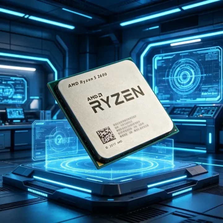 AMD | Bestselling Economical Socket AM4 AMD Desktop Processor Ryzen 5 R5 2600 3.4GHz 6-Core 12-Thread