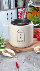 ✨SG STOCK✨ Mini Rice Cooker 1.2L Zhigao Non Stick Fast Cook Small Rice Cooker 1-2 Person Multi Cooker Steamer Dorm Home