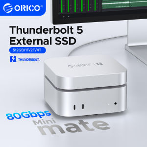 ORICO MiniMate External SSD Thunderbolt 4 40Gbps 3G in 1S Built-in Vortex Fan Compatible Mac OS Windows Linux Android With Storage