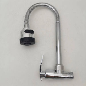 Kitchen Faucet 2 Outlet Modes Silicone Faucet Sink Faucet 360° Rotatable Universal