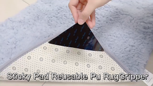 12Pcs Rug Tape Carpet Anti Slip Mat Double-Sided Non Slip Carpet Grippers Rug Tape Corners Pad