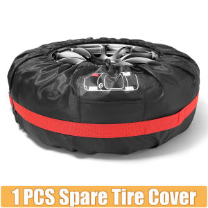 1 PCS Universal Car Spare Tire Covers Case Auto Wheel Tires Storage Bags 210D Oxford Cloth Protector Bag For Car Truck RV Wheel