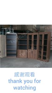 TW (KL & Selangor) READY ASSEMBLED Book Cabinet/Filing Cabinet Set/Glass Door/Bookcase/Book Shelves- Brown colour