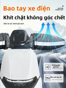 Bao Tay Lái Chống Nước Có Tính Năng Sưởi Ấm