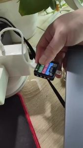 Cáp Sạc Nhanh Type C To USB C 17CM PD 60W Móc Khóa Dành Cho iPhone 15/16 Samsung Xiaomi Sạc Dự Phòng Dây Dữ Liệu TPE/TPU