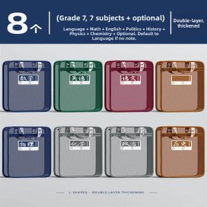NAIFUNA | Transparent Double Layer Mesh Zippered Large Opening File Bag