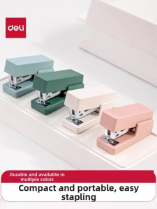 deli | Mini Portable Durable Effort-Saving Stapler