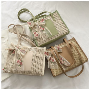 Dawaar Beg Tangan Wanita Bahu Jinjing Silang ( Daisy Bucket Travel Dinner Office Bag Top-handle Tote Shoulder Women Handbag ) 7G3