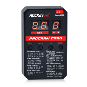 Bộ Điều Khiển Tốc Độ Điện Tử Không Chổi Than ROCKET-RC V2 50A-160A Dành Cho Xe RC 1/7 1/8 1/10 Xe Buggy Xe Tải - Cấu Tạo Kim Loại Phụ Kiện Đồ Chơi Điều Khiển Từ Xa