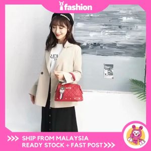 iFASHION 1225 Ladies Casual Dinner Bucket Handbag Women Travel Bag Wanita Beg Tangan Cantik Perempuan Gift