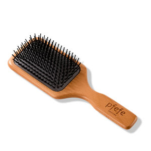 Pfefe Hair Brush Airbag Comb Anti-static Massage Scalp Smooth Hair Home Use Nylon Bristles Wooden Handle Classic Design