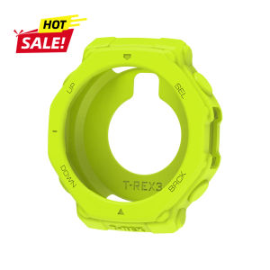 Soft Silicone Case for Amazfit T-REX3 Bumper Protective Shell Frame for Amazfit T Rex 3 Smart Watch Cover Accessory