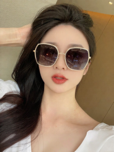 AIKENI | Face Slimming UV Protection Sun Glasses Large Frame