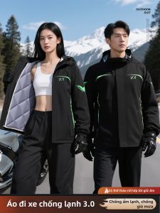 ZHENGYU | Bộ Áo Khoác và Quần Chống Nước Dày Ấm cho Mùa Đông
