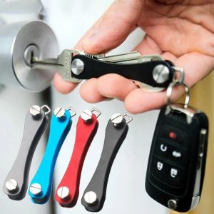 Smart Key Chain Metal Aluminum Key Strong Compact Key Decorative Holder Clip Organizer Holder Clip Outdoor Protable Keychain