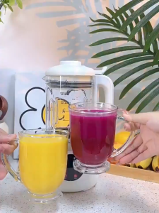 MTMเครื่องผสมน้ำเมล็ดพืช 1.2L ผสมละเอียดโดยไม่ต้องกรอง เครื่องบดนมถั่วเหลือง เครื่องบดนมถั่วเหลือง