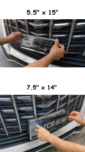 JDP Chrome Pearl glossy black Universal Classic Frame [Premium Quality] Hassle-Free Installation