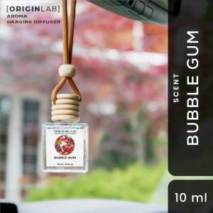 OriginLab - BUBBLE GUM - Aroma Hanging Diffuser - Car Freshener - Odor Eliminator - Car Perfume Diffuser - Room Scents