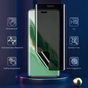 1-3Pcs Anti-Spy Soft Hydrogel Film for Honor 600 400 Magic 8 7 Lite X9 D C X70 X60 Pro Air Screen Protector Soft Film Full Cover