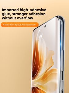 CHECKON | Curved Tempered Glass Screen Protector for OPPO Reno12 Reno9Pro FindX7 Ultra FindX8 FindX6 A2
