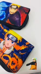Angel Baby Kids Naruto Anime Wallet Backpack Pencil Case Budak Beg Sekolah Pensil Case Bekas Makan Naruto
