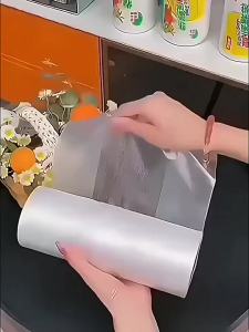 200/300/500pcs Transpare Roll Fresh-keeping Plastic Bags of Vacuum Food Saver Bag with Handle Keep Fresh
