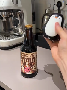 JS SHOP Creative Wine Opener Magnetic Beer Bottle Opener Stainless Steel Penguin Wine Bottle Opener Kitchen Bottle Opener Bar Tool