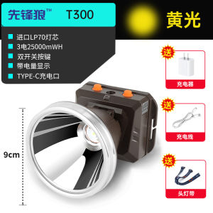 Đèn Pha Siêu Sáng Dạng Đầu Cá Voi Cường Độ Cao 2025 Mẫu Mới Dùng Cho Hoạt Động Ngoài Trời Đèn Pha LED Chống Nước