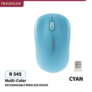 NexusClick 2.4G Silent Wireless Mouse Ergonomic Plug & Play USB ReceiverAdjustable DPI Energy Saving Wireless Mice for Desktop