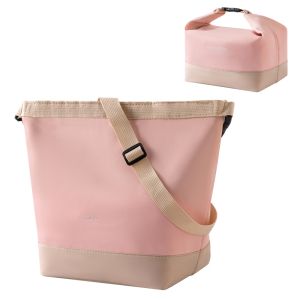 Lunch Bag Bento Box Bag Outdoor Picnic Thermal Insulation Handbag Crossbody Food Carrier Portable Meal Container Carrier