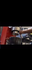 Kopi Portafilter Bottomless 58mm Stainless Steel Espresso Penapis Coffee Machine Brewing Filter Bottomless Handle dengan Penapis