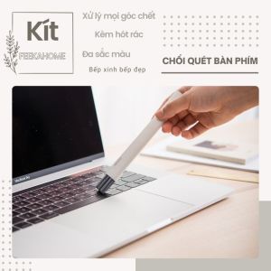 Chổi mini quét bàn phím 2 trong 1 kèm hót rác FEEKA chổi quét khe kẽ hẹp cửa sổ - bụi bàn thờ tiện lợi